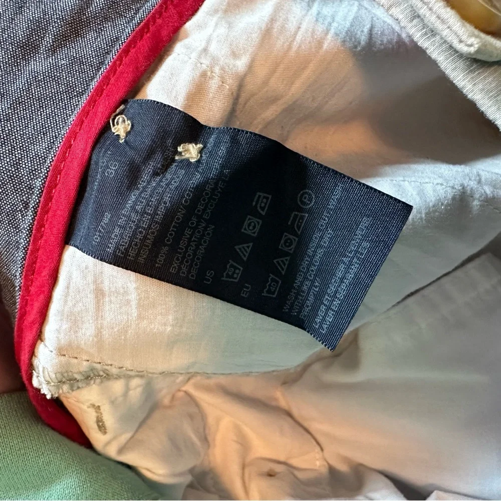 Tommy Hilfiger Gray Flat Front Shorts - Picture 7 of 8